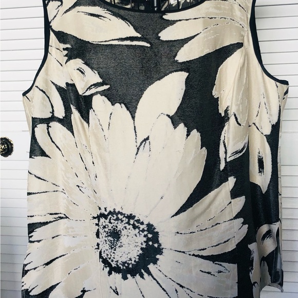 Jane Suttell 2 Piece Open Jacket & Shell Silk Sequin Plus Size ? 2XL Made USA - Picture 7 of 11